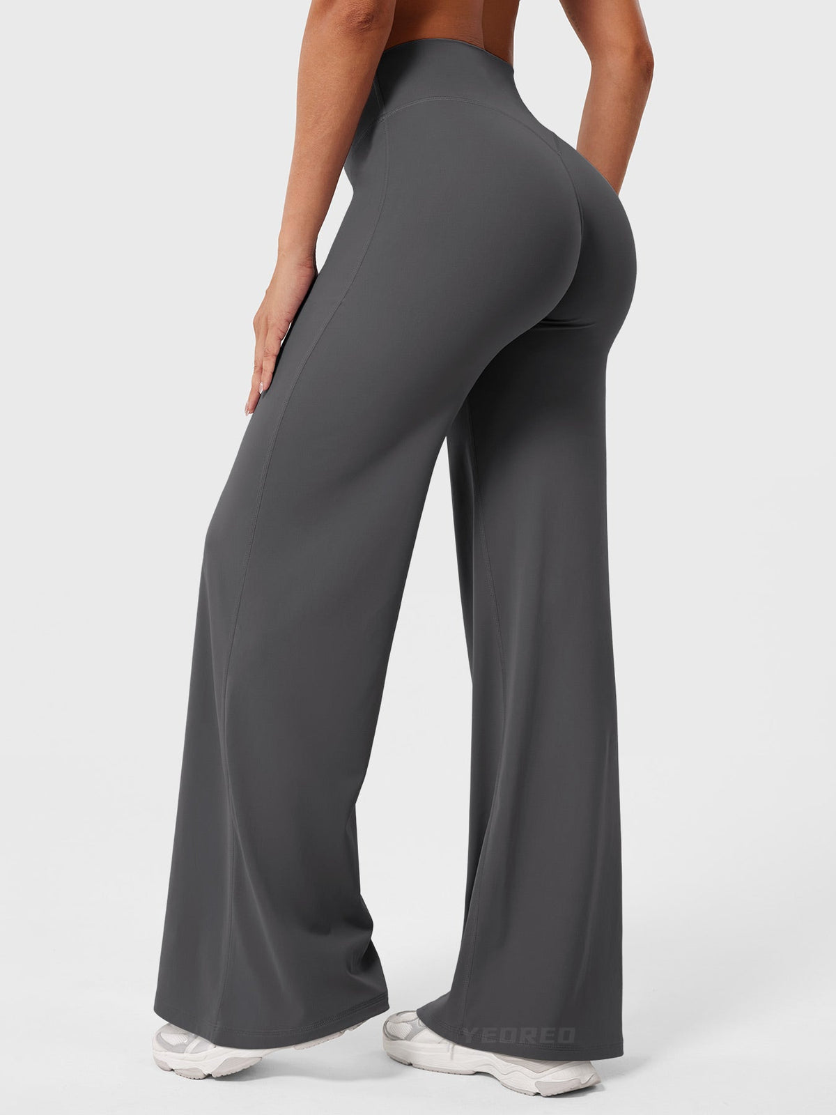 Straight Leg Leggings in Dark Grey | Dark Grey